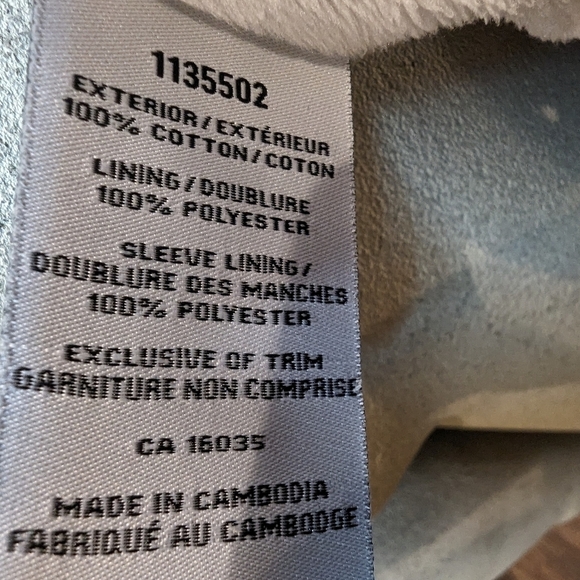 Pink and gray plaid shacket with Sherpa lining woman's Size large - Picture 5 of 9